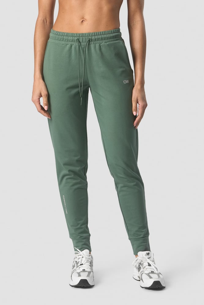 activity pants wmn dark sage green