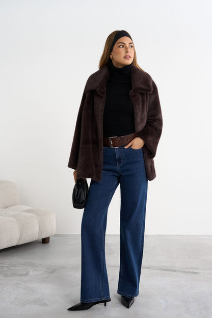 Courchevel Faux Fur Jacket