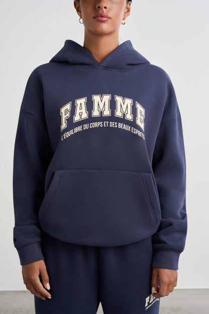 Équilibre Oversized Hoodie - for kvinde - FAMME - Hoodie