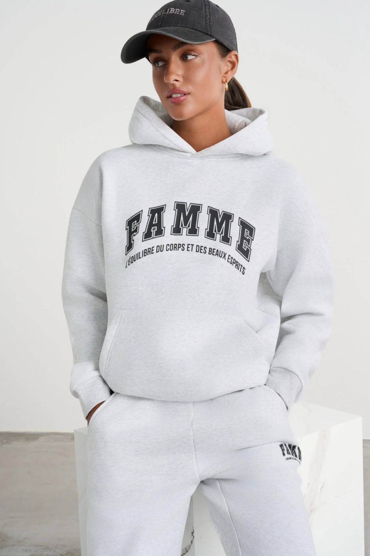 Équilibre Oversized Hoodie - for kvinde - FAMME - Hoodie