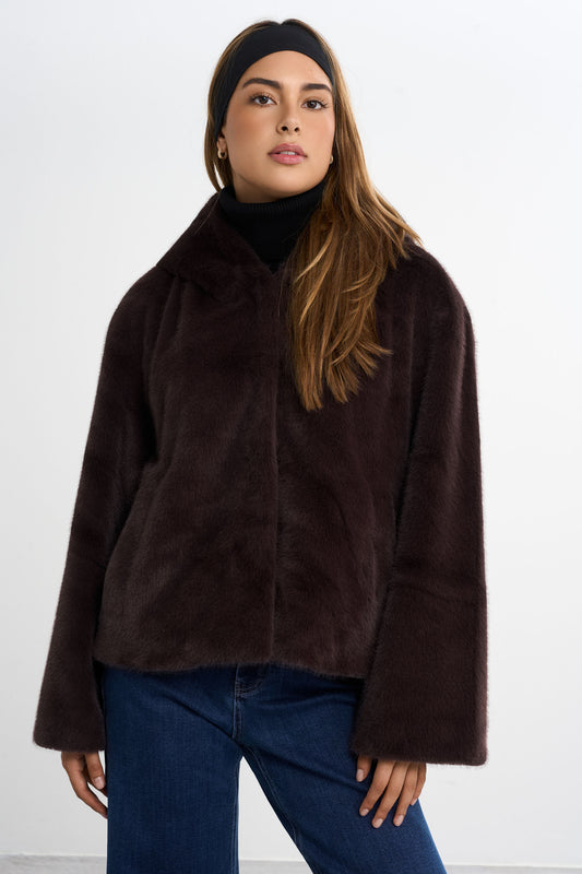 Faux Fur Jacket