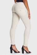 Freddy WR.UP® Regular Waist - Beige - for kvinde - FREDDY WR.UP® - Bukser