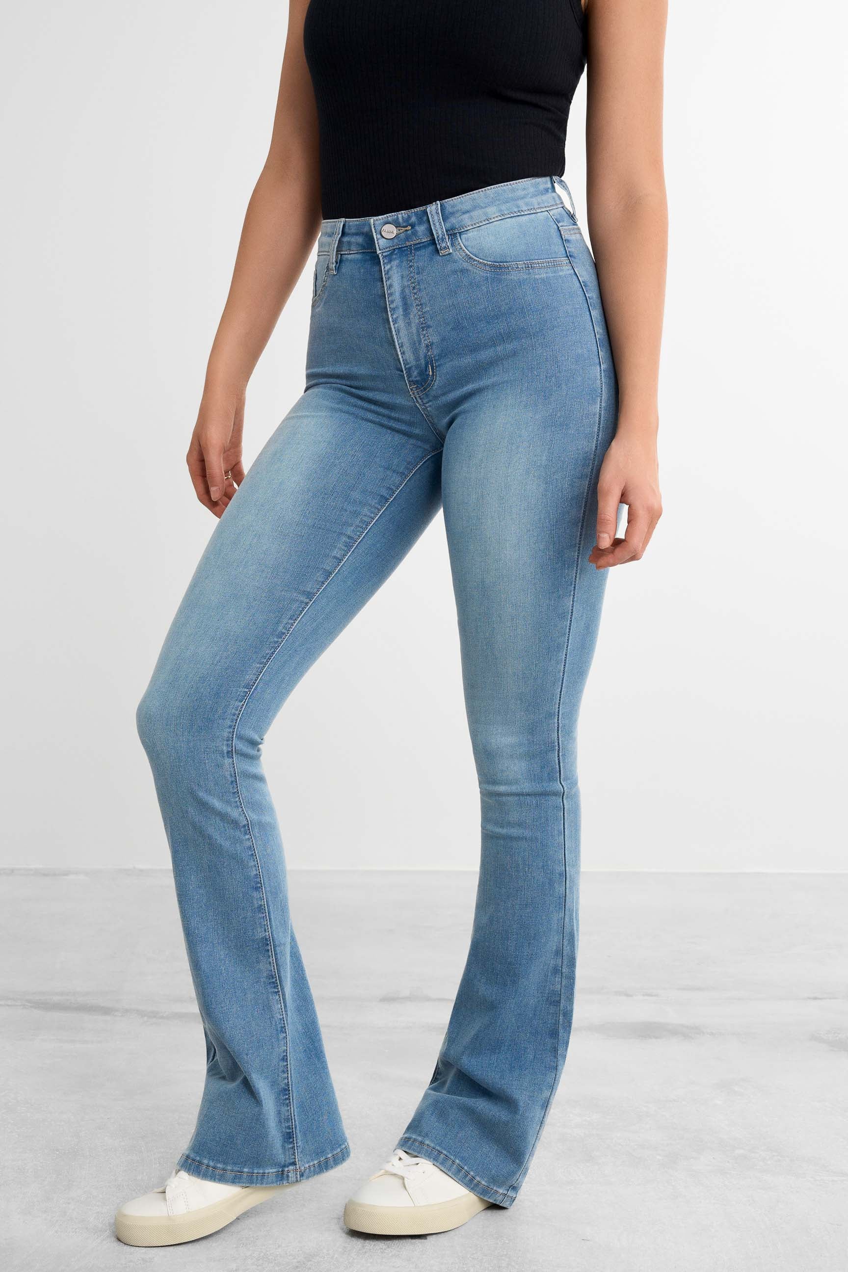 Flare Jeans V2 - for dame - Famme - Jeans
