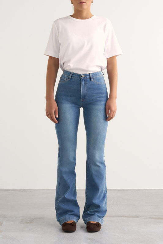 Flare Jeans - for dame - Famme - Jeans