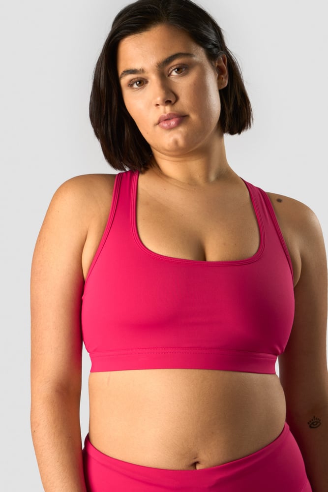 classic sports bra hyper pink