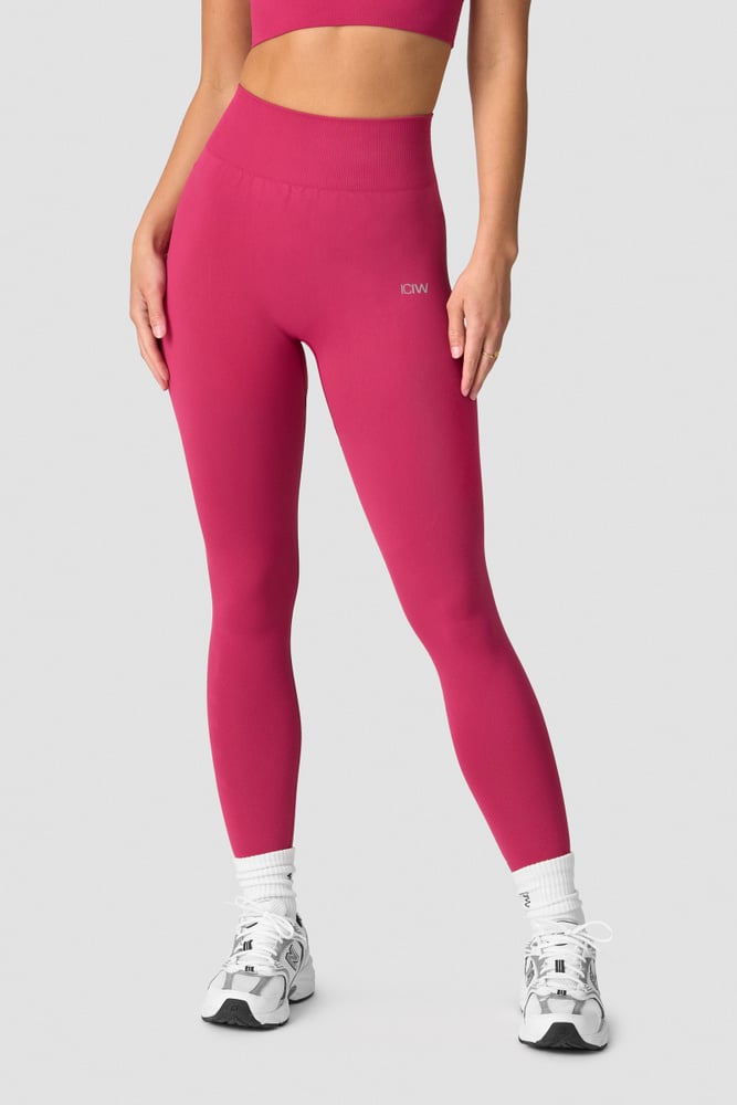 define seamless tights dark pink