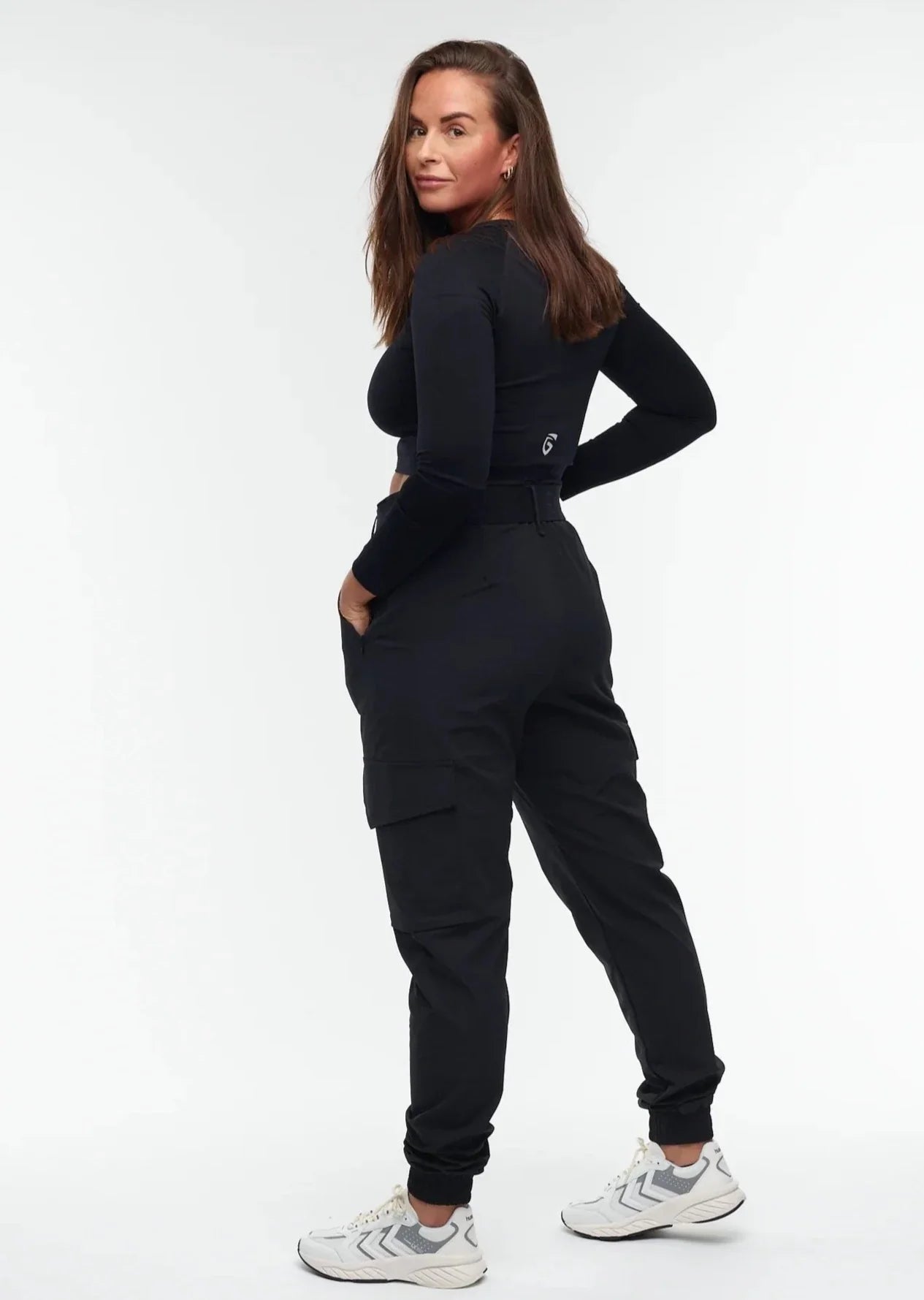 Embrace Cargo Pants - Black - for kvinde - EMBRACE - Bukser