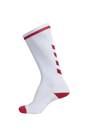 HUMMEL - Elite Indoor Sock High - White/true Red