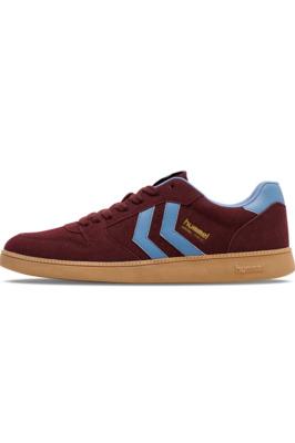 HUMMEL - Handball Perfekt Synth. Suede Shoes - Windsor Wine/faded Denim