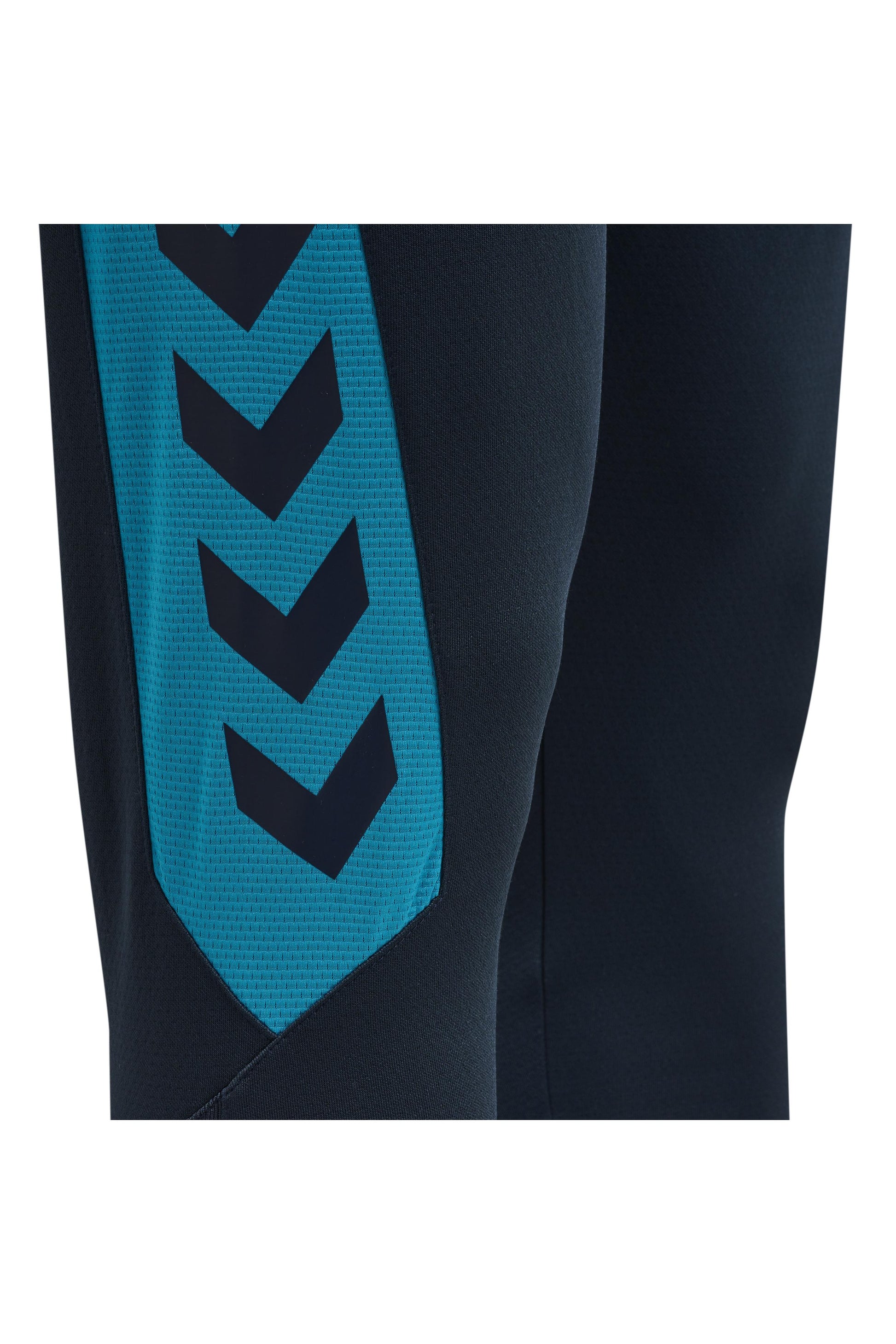 HUMMEL - Hmlaction Poly Training Pants - Black Iris/atomic Blue