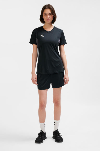 HUMMEL - Hmlauthentic Pl Jersey S/s Woman - Black