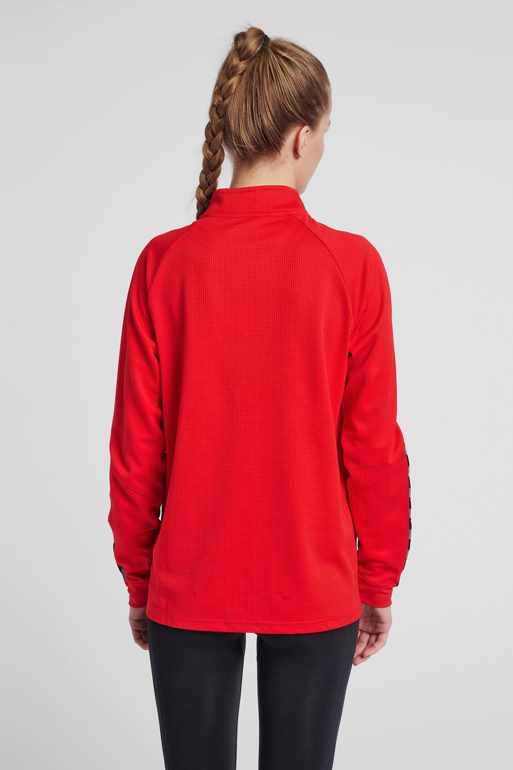 HUMMEL - Hmlauthentic Women Poly Zip Jacket - True Red