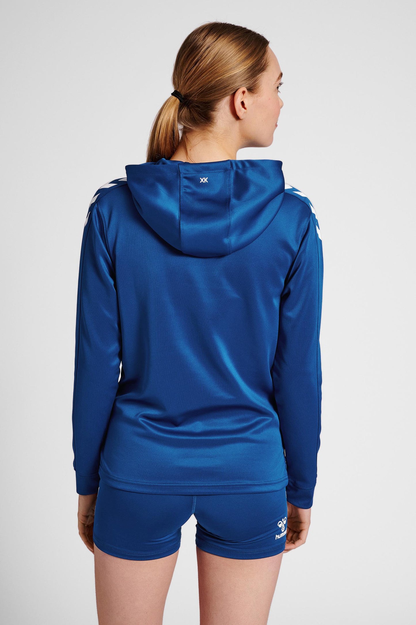 HUMMEL - Hmlcore Xk Poly Sweat Hoodie Woman - True Blue