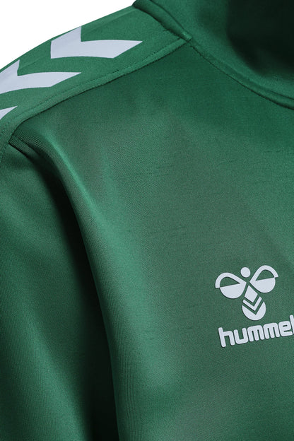 HUMMEL - Hmlcore Xk Poly Zip Sweat - Evergreen