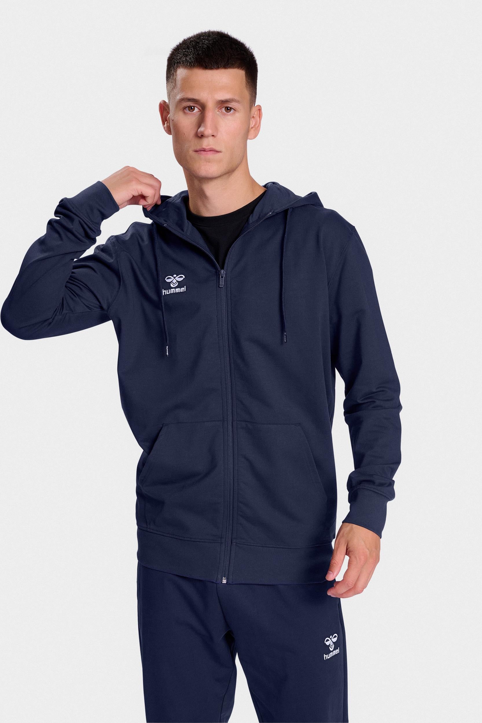 HUMMEL - Hmlgo 2.0 Zip Hoodie - Marine