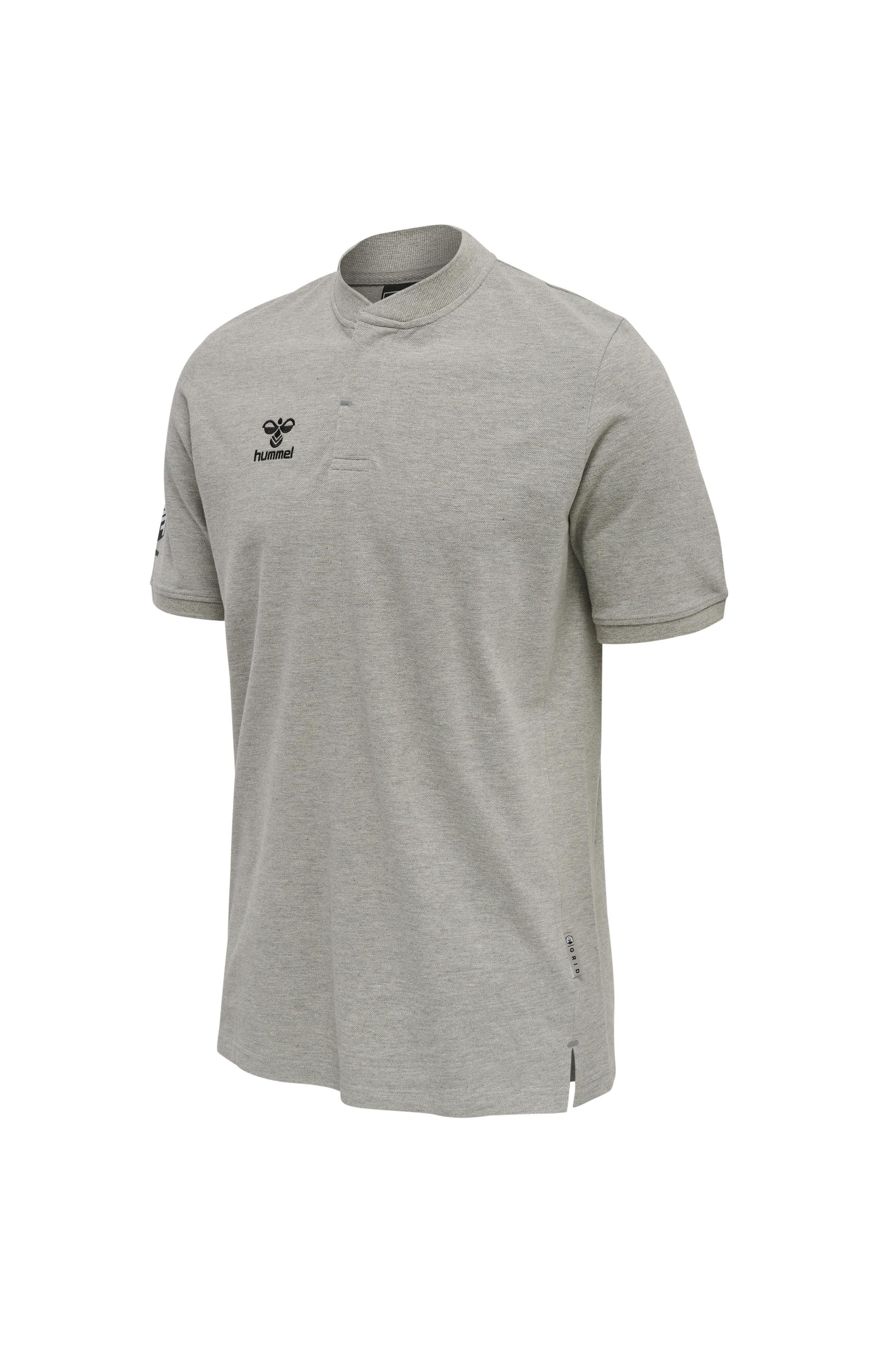 HUMMEL - Hmlmove Grid Polo - Grey Melange