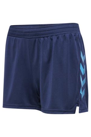 HUMMEL - Hmlongrid Poly Shorts Wo - Marine/atomic Blue