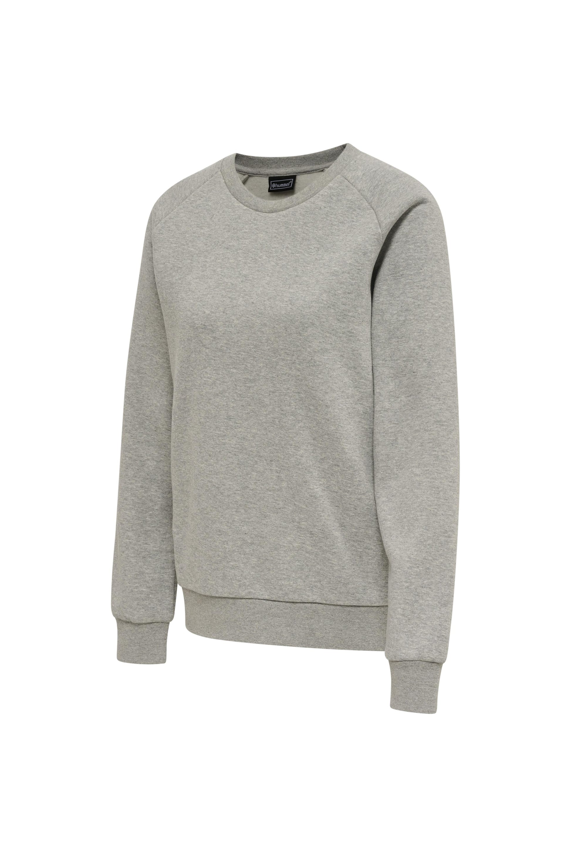 HUMMEL - Hmlred Heavy Sweatshirt Woman - Grey Melange