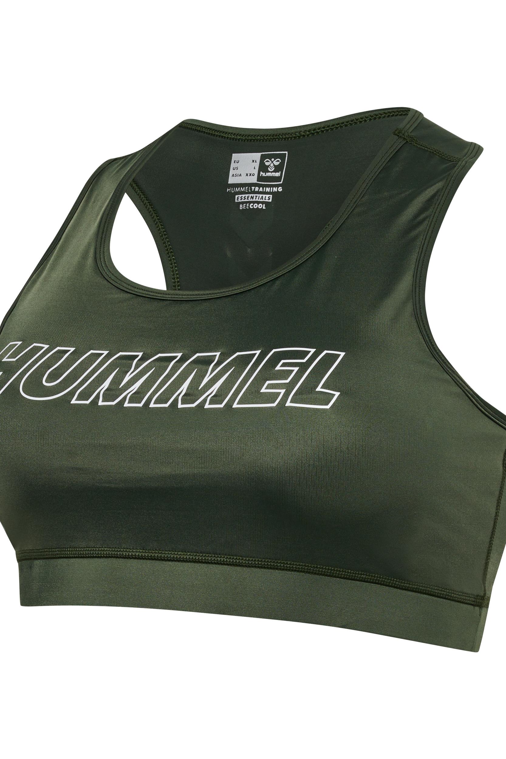 HUMMEL - Hmlte Curvy Sports Bra Plus - Climbing Ivy