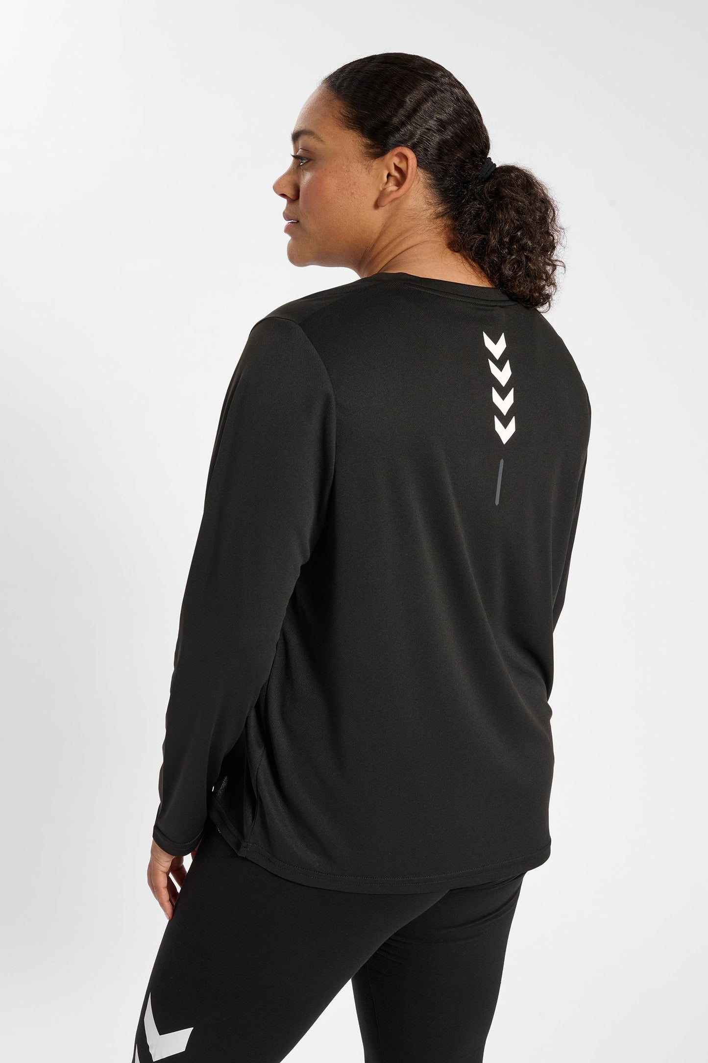 HUMMEL - Hmlte Curvy T-shirt L/s Plus - Black