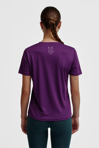 HUMMEL - Hmlte Tola T-shirt - Imperial Purple