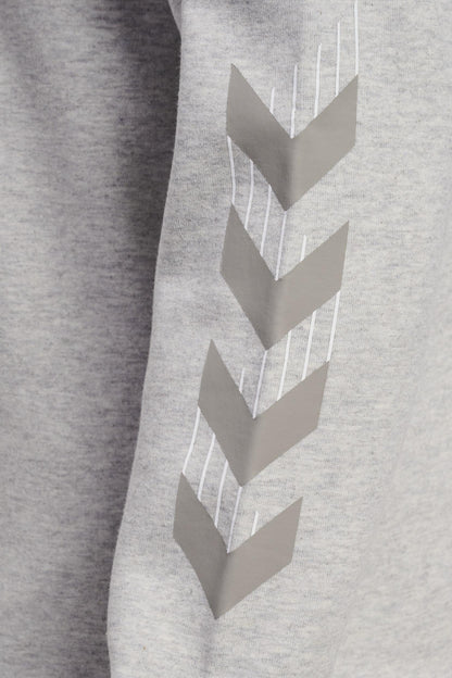 HUMMEL - Hmltravel Sweat Hoodie - Light Grey Melange