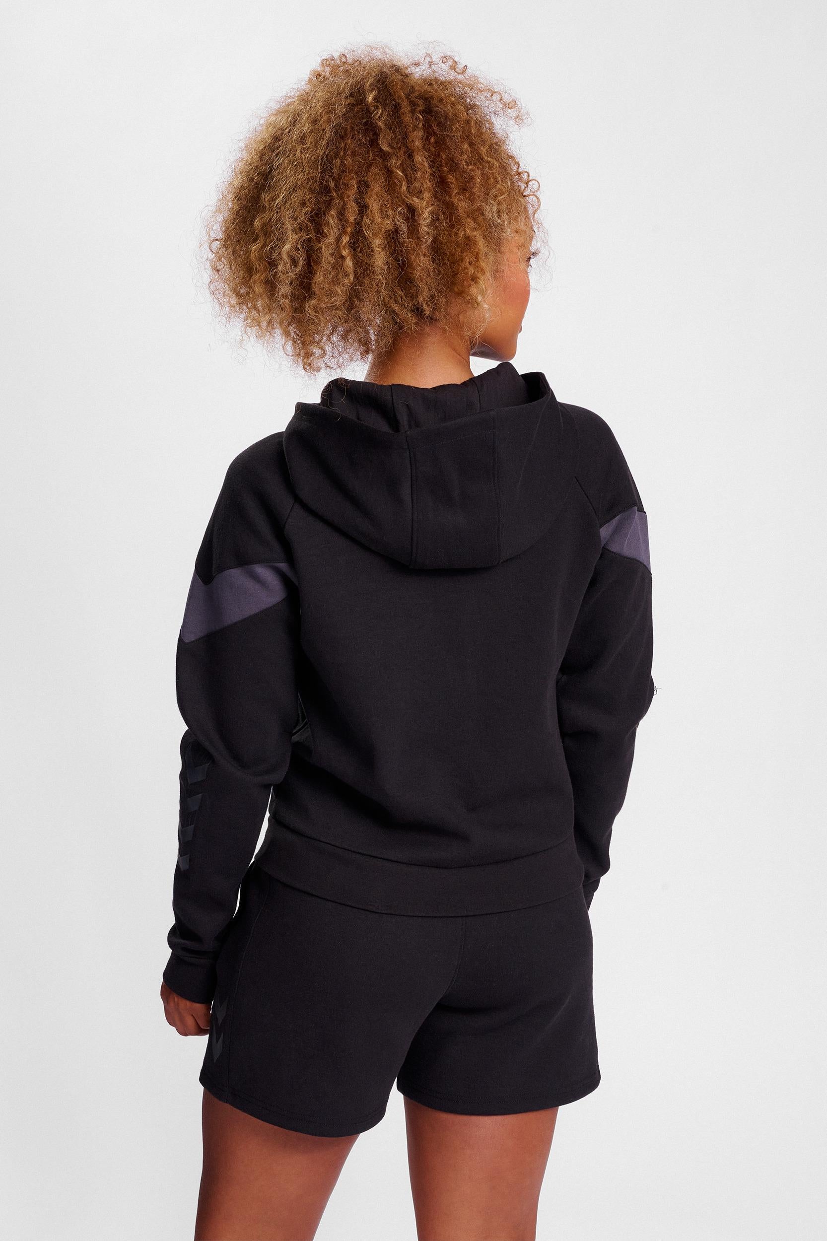 HUMMEL - Hmltravel Zip Hoodie Woman - Black