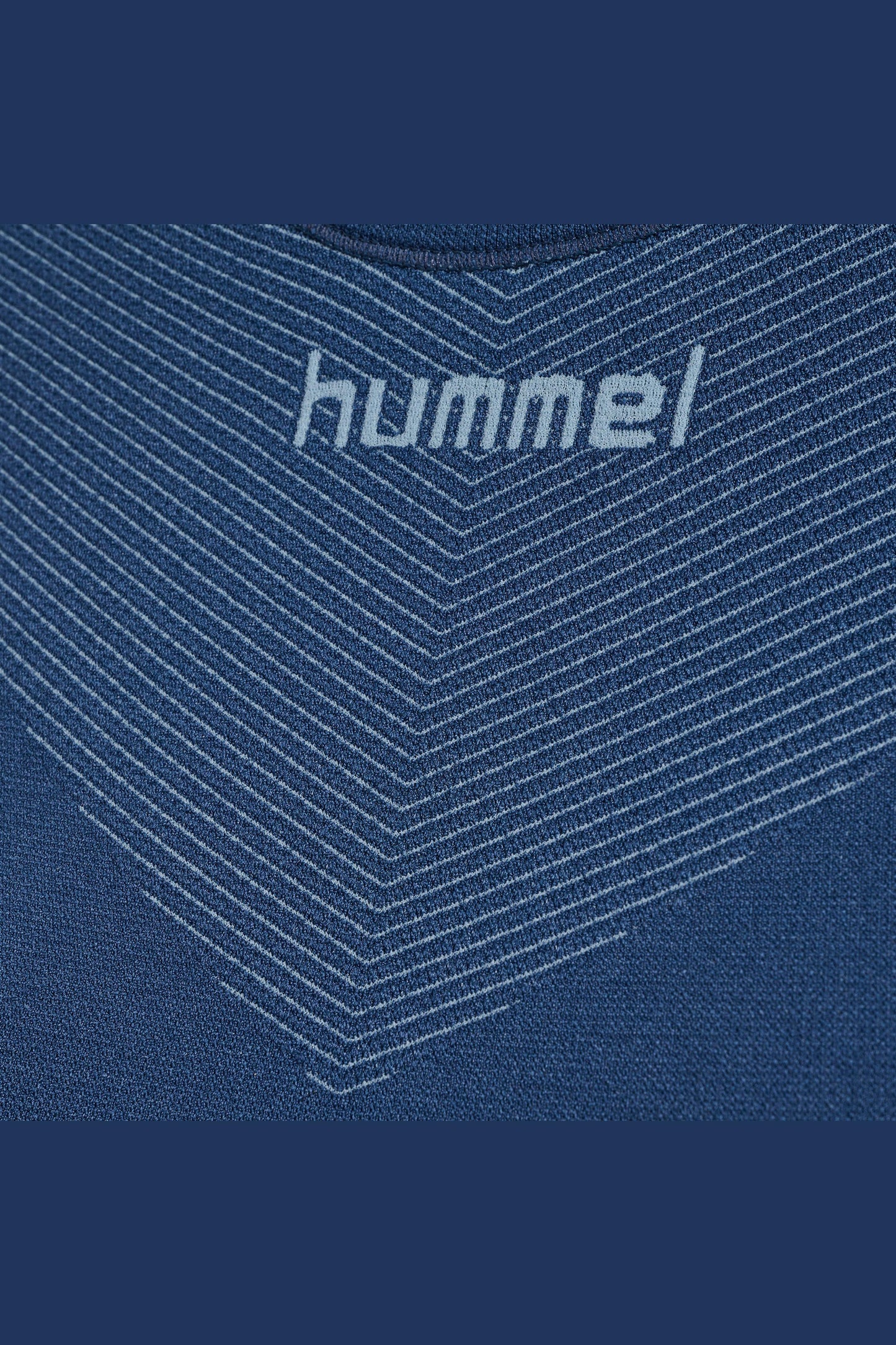 HUMMEL - Hummel First Seamless Jersey S/s W - Vintage Indigo