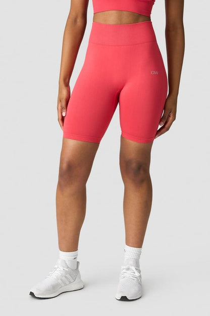 ICANIWILL - Define Seamless Biker Shorts - Raspberry