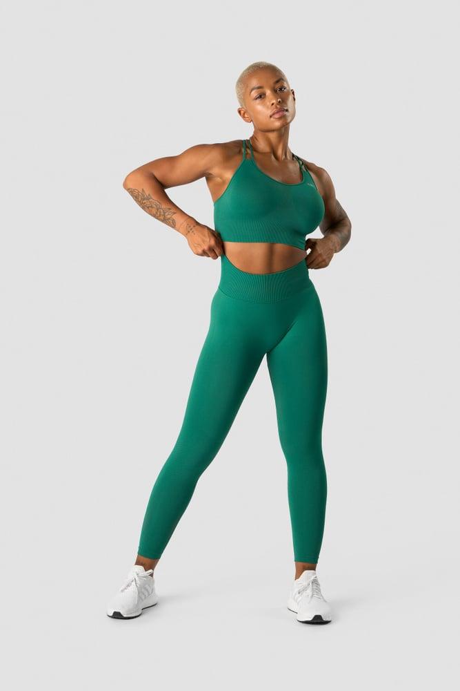 ICANIWILL - Define Seamless Sports Bra - Winter Green