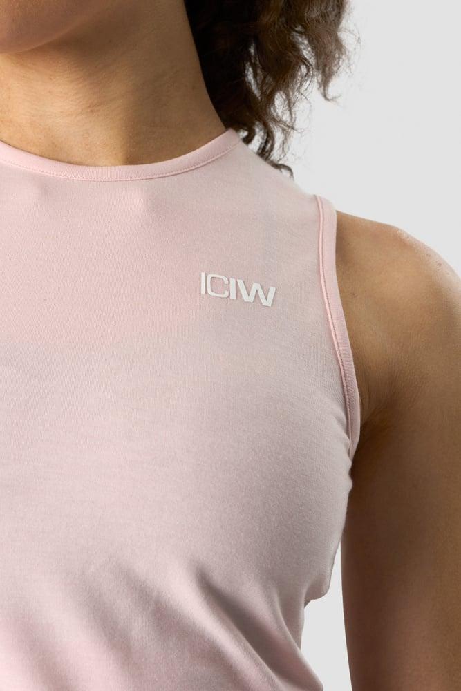 ICANIWILL - Empowering Open Back Tank - Sugar Pink