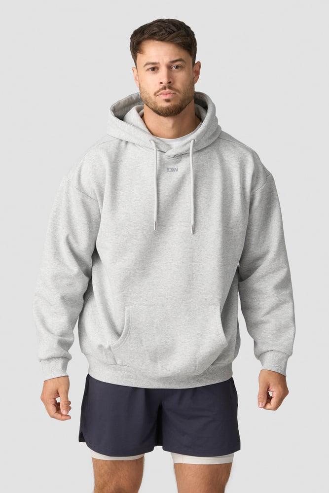 ICANIWILL - Everyday Relaxed Hoodie - Light Grey Melange