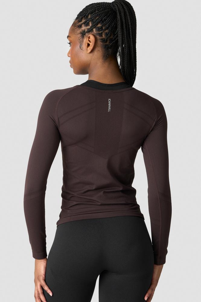 ICANIWILL - Everyday Seamless Ls - Chocolate Brown