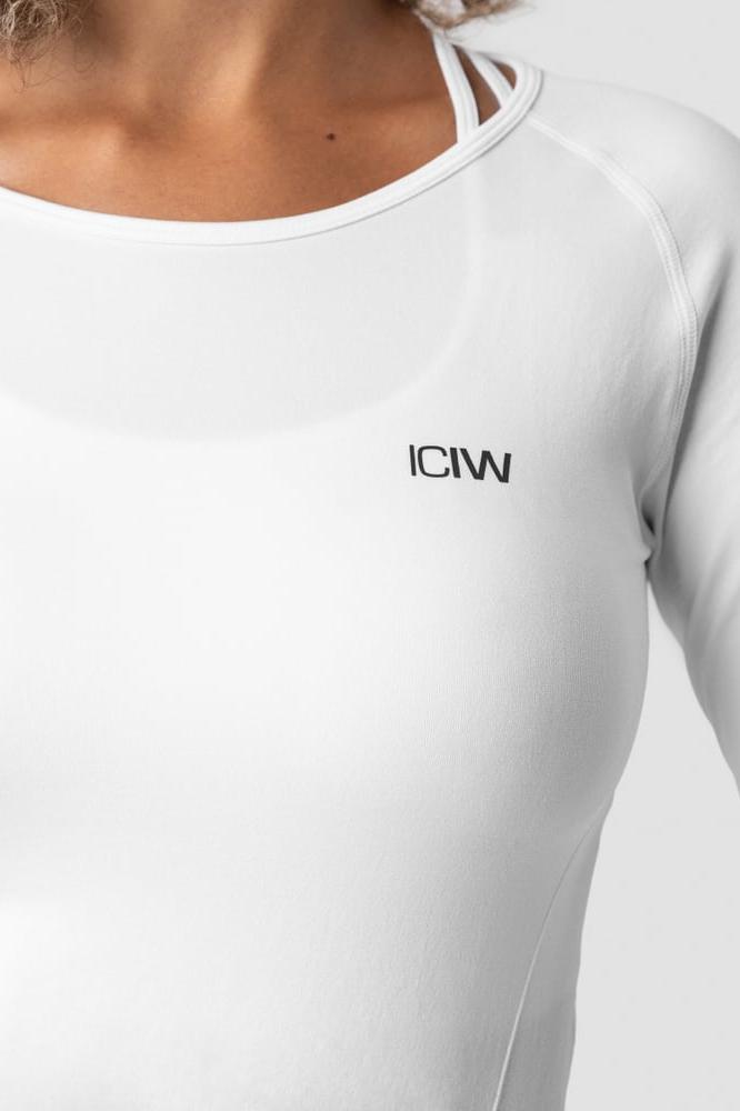 ICANIWILL - Everyday Seamless LS - White