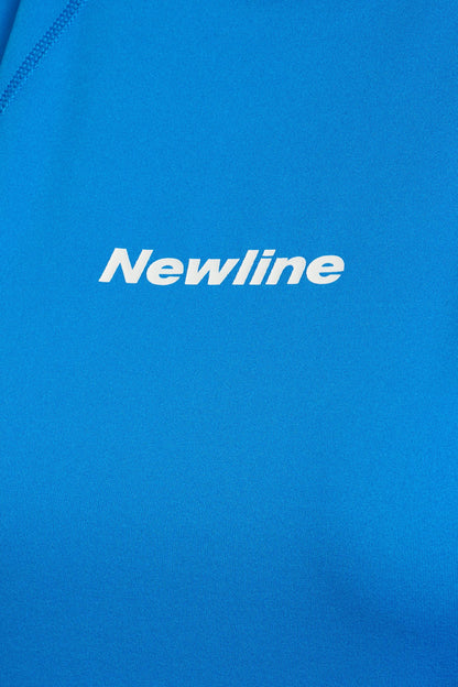 NEWLINE - Black Tee - Bright Blue