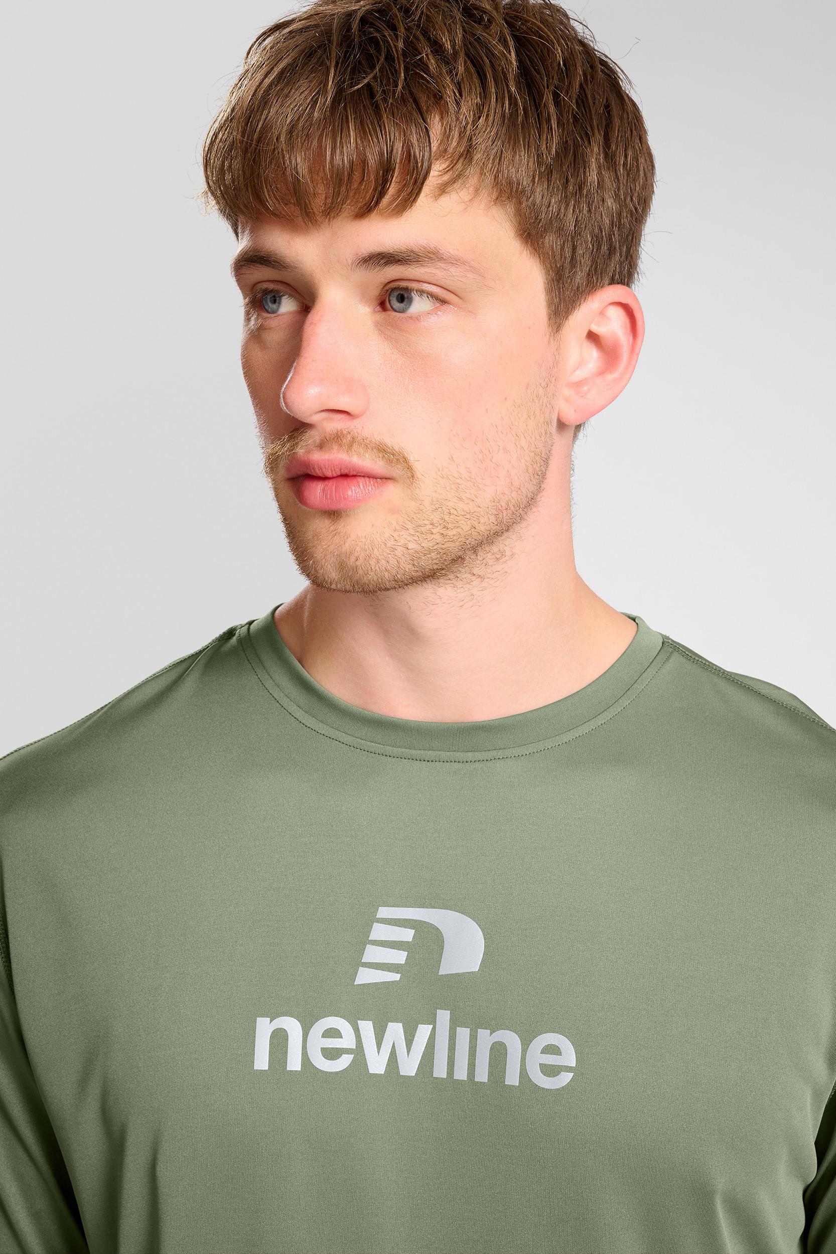 NEWLINE - Nwlbeat Ls Tee - Deep Lichen Green