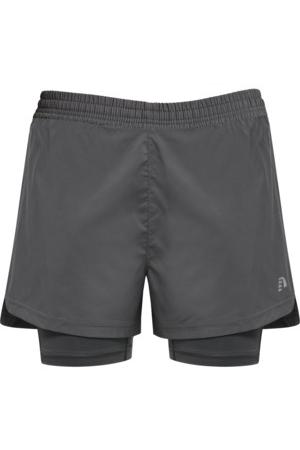 NEWLINE - Women 2-in-1 Running Shorts - Forged Iron