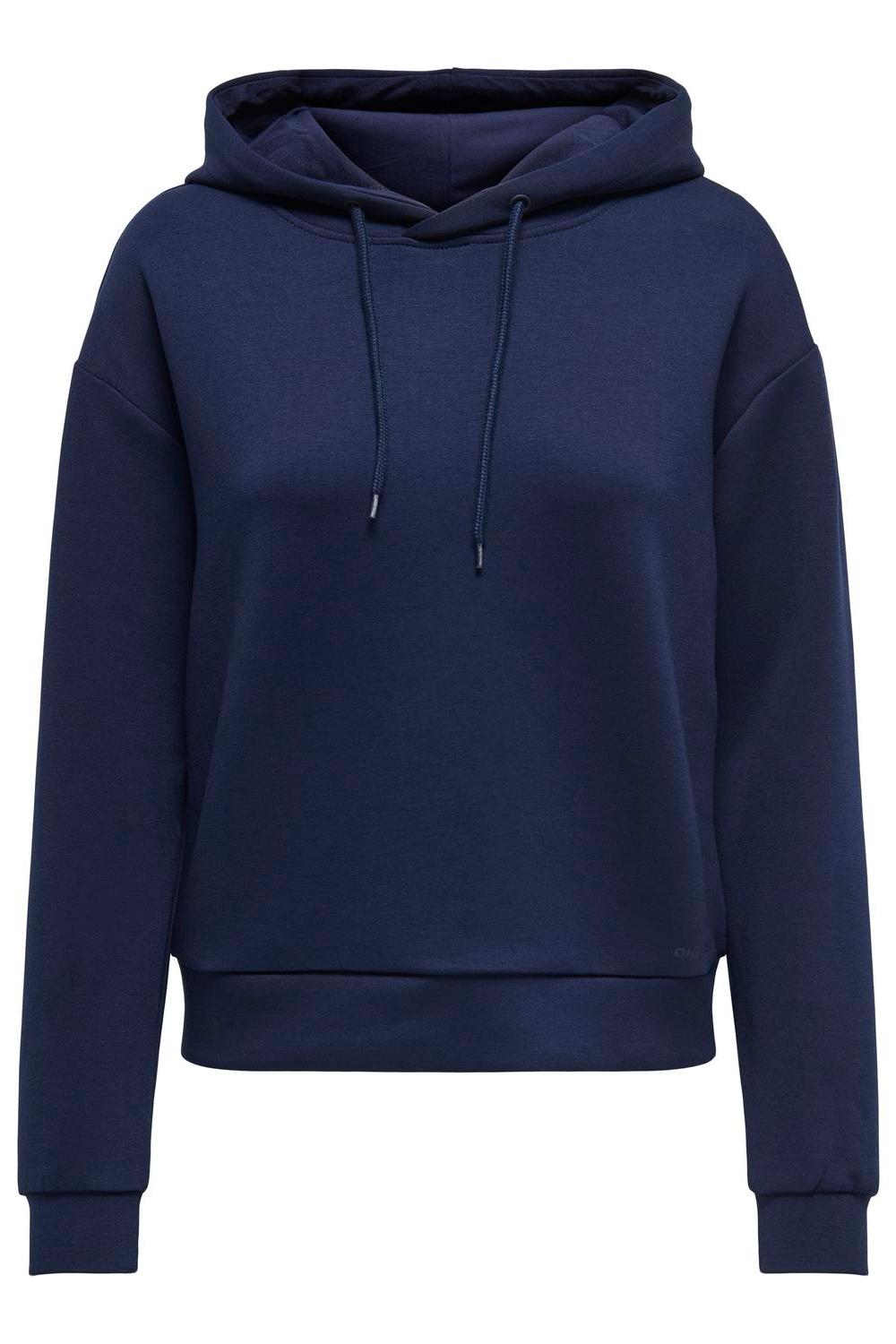 ONLYPLAY - Lounge Life Hood Ls Swt - Blue