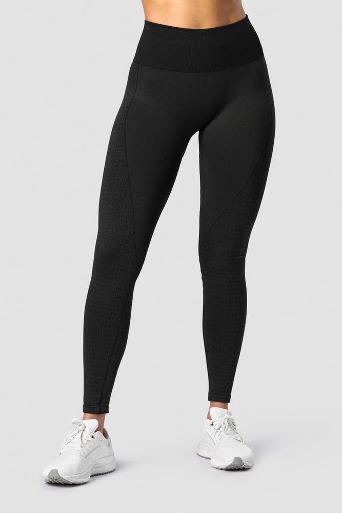 signature seamless tights black