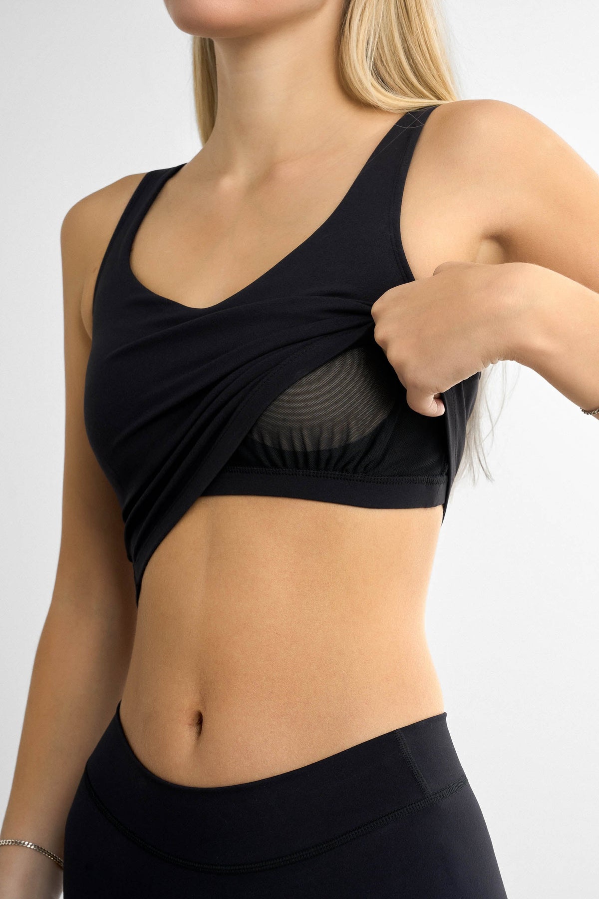 Softy Crop Top - for dame - Famme - Sports Bra