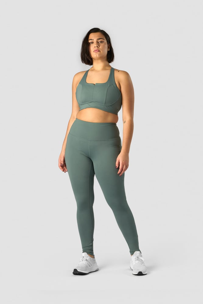 stride sports bra sea green