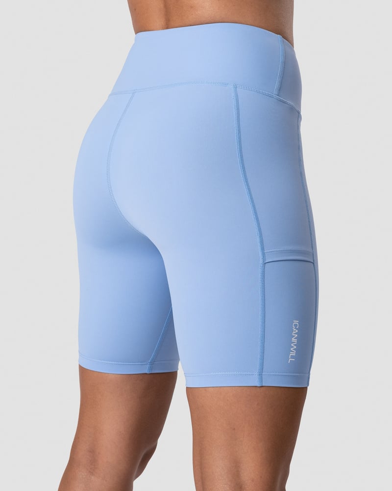 training biker shorts sky blue wmn